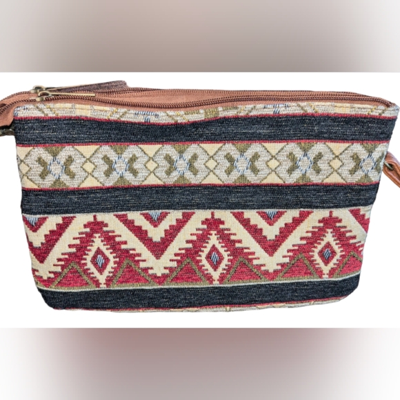 Canyon Sky Aztec Purse & Watch Set ✨ Southwest Boho Crossbody Bag (w/o Battery) - Picture 1 of 7